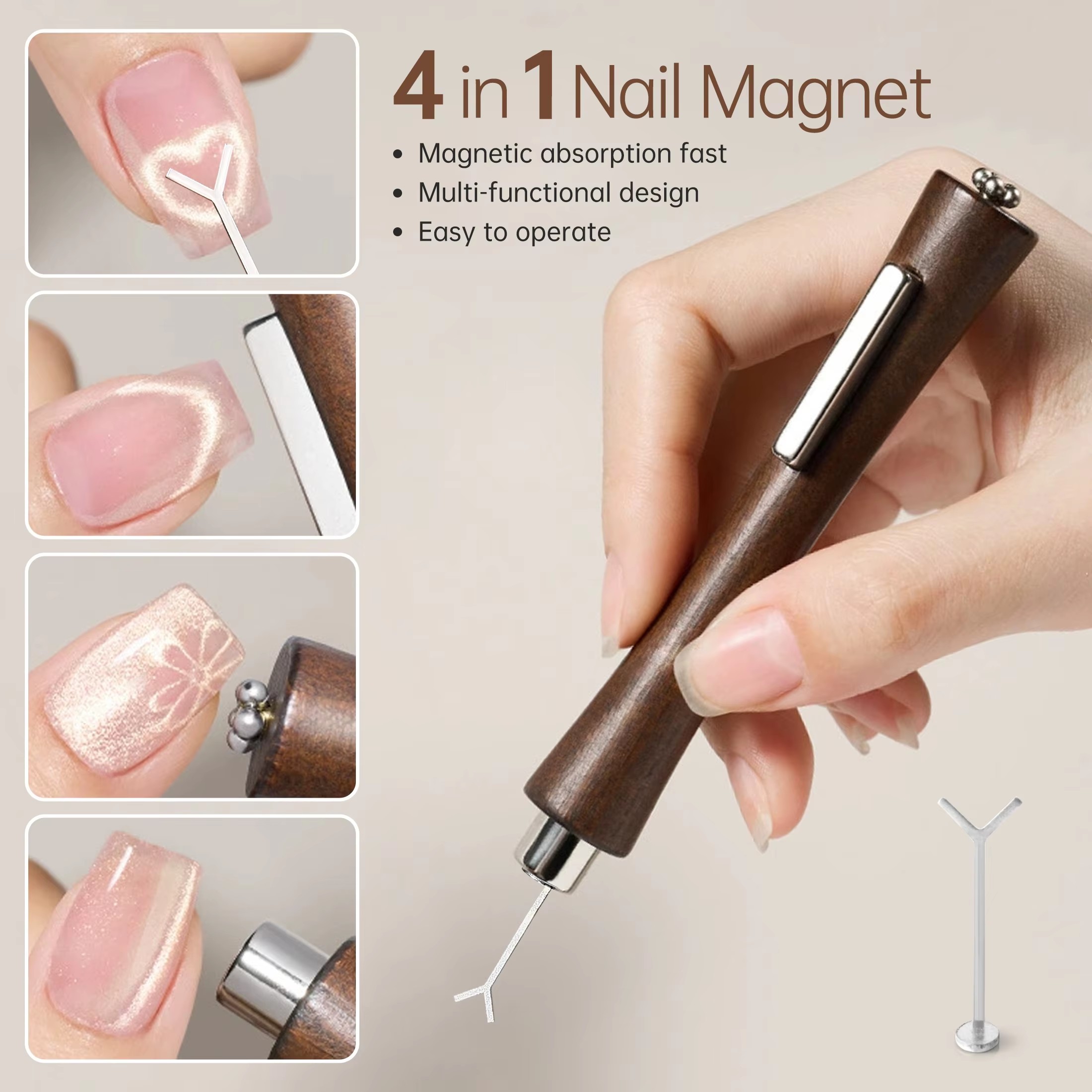 Contour Palette Stick - 2개입 3in1 강력 다기능 네일아트 마그네틱